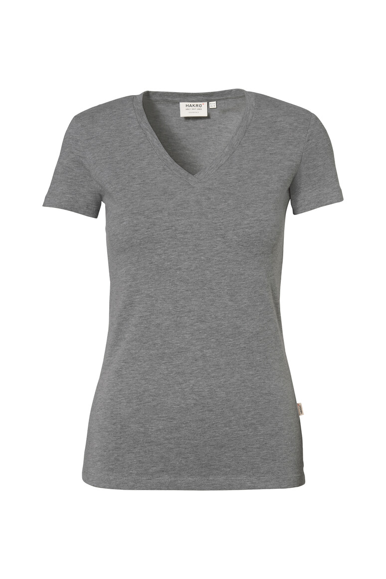 HAKRO Damen V-Shirt Stretch No. 172  