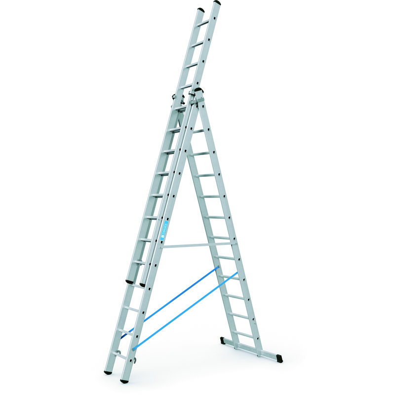ZARGES Skymaster X Gebördelte Mehrzweckleiter, 3-teilig