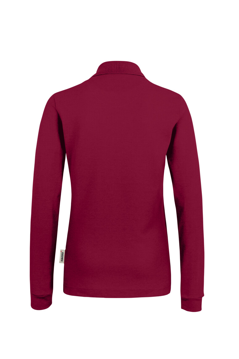 HAKRO Damen Longsleeve-Poloshirt MIKRALINAR® No. 215