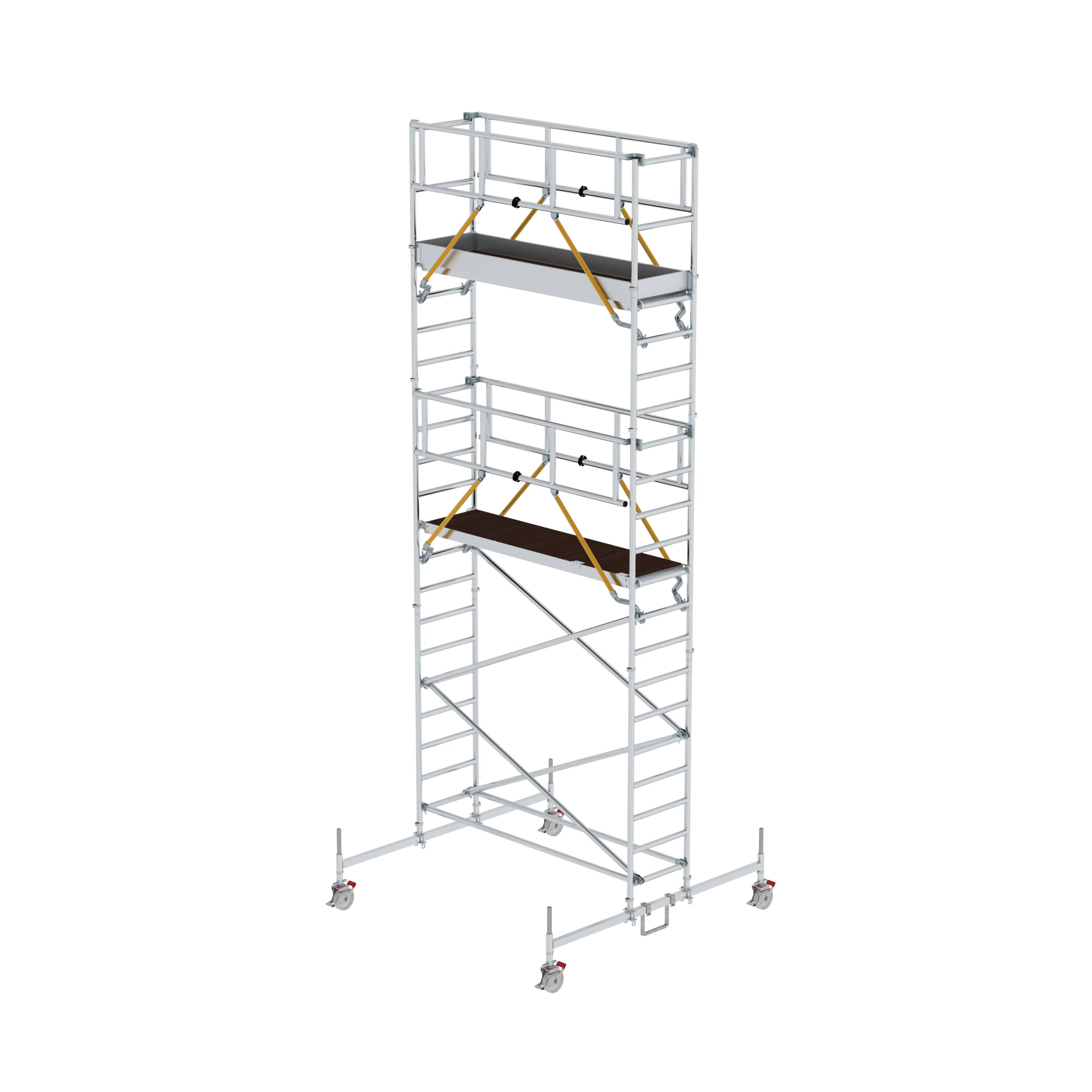 MUNK Rollgerüst SG 0,75 x 2,45 m mit Fahrbalken  