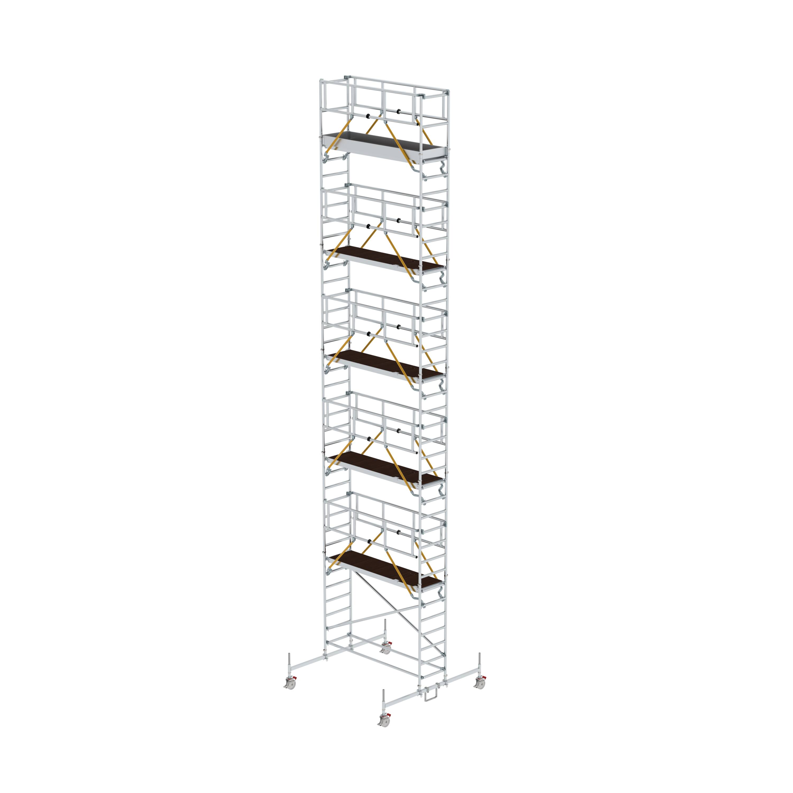 MUNK Rollgerüst SG 0,75 x 2,45 m mit Fahrbalken  