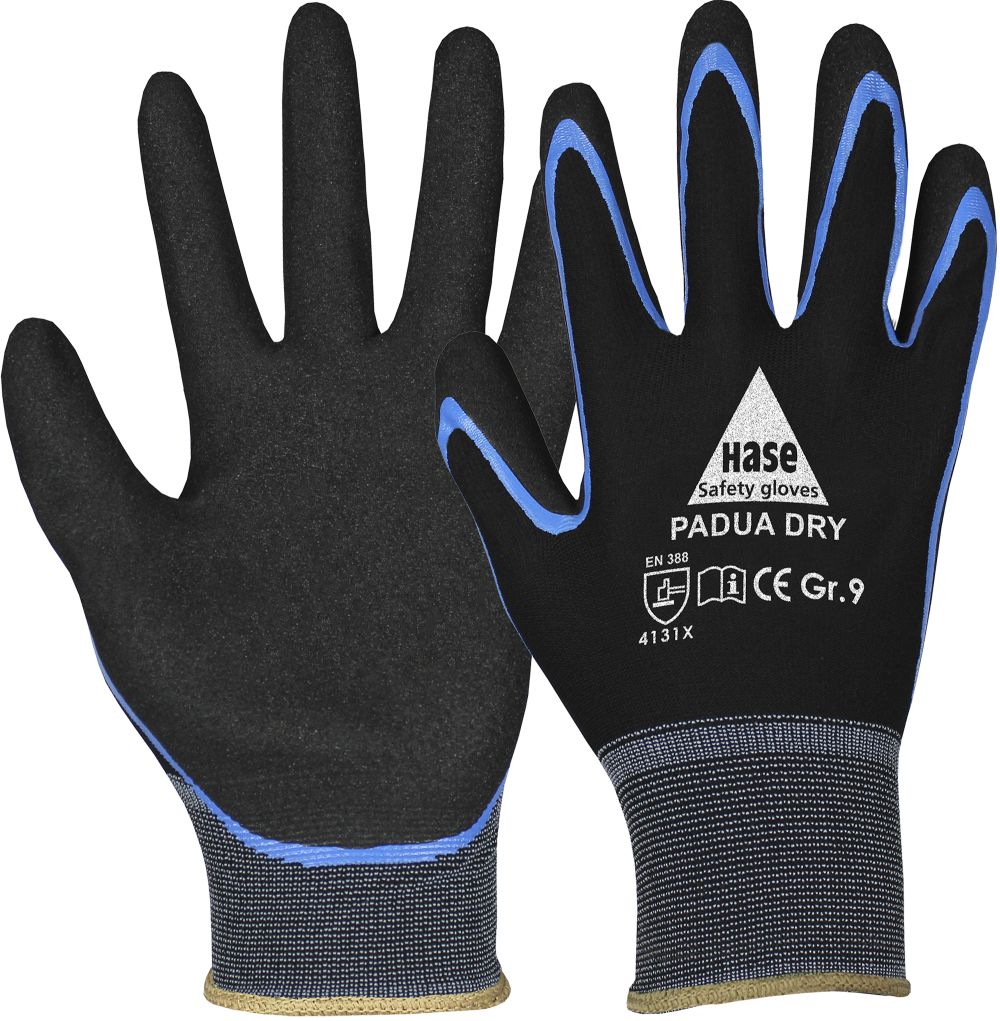 HASE Montagehandschuh "Padua Dry" Nr. 508640, VPE: 10 PA