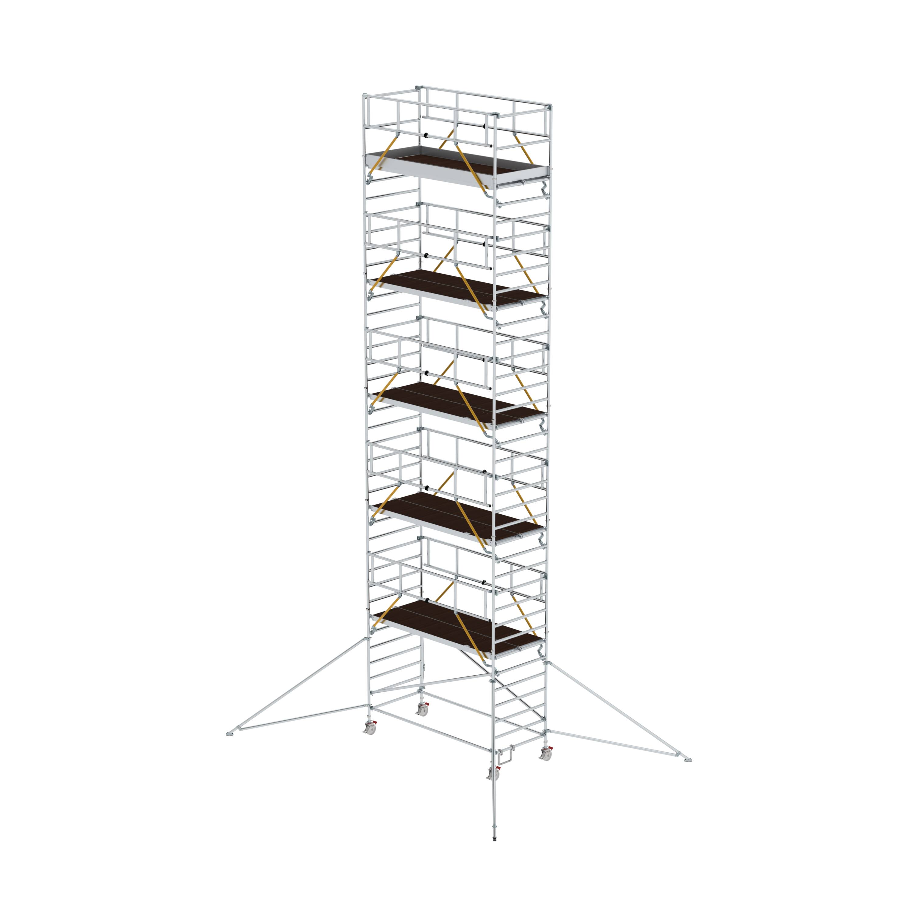 MUNK Rollgerüst SG 1,35 x 3,0 m mit Ausleger & Doppel-Plattform  