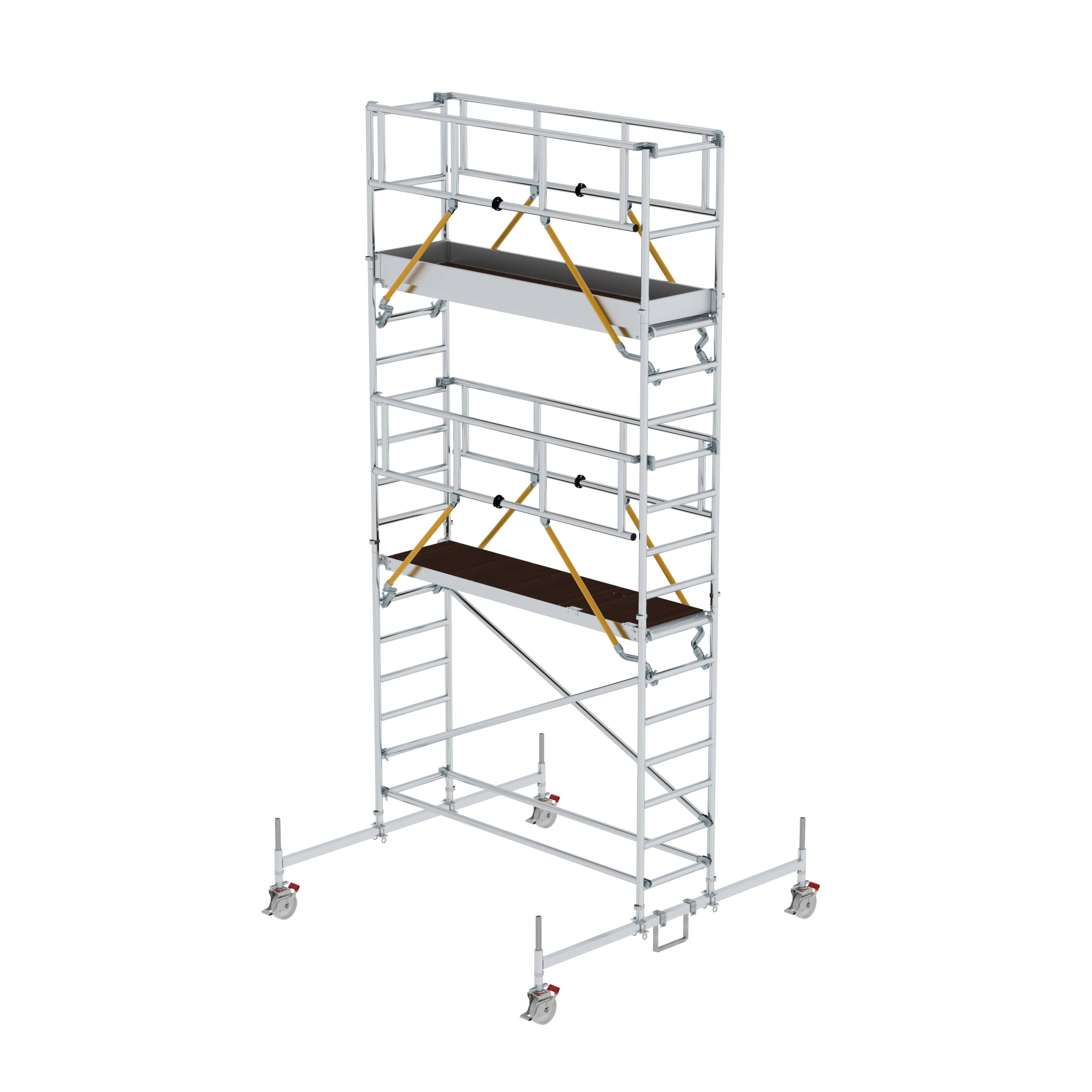 MUNK Rollgerüst SG 0,75 x 2,45 m mit Fahrbalken  