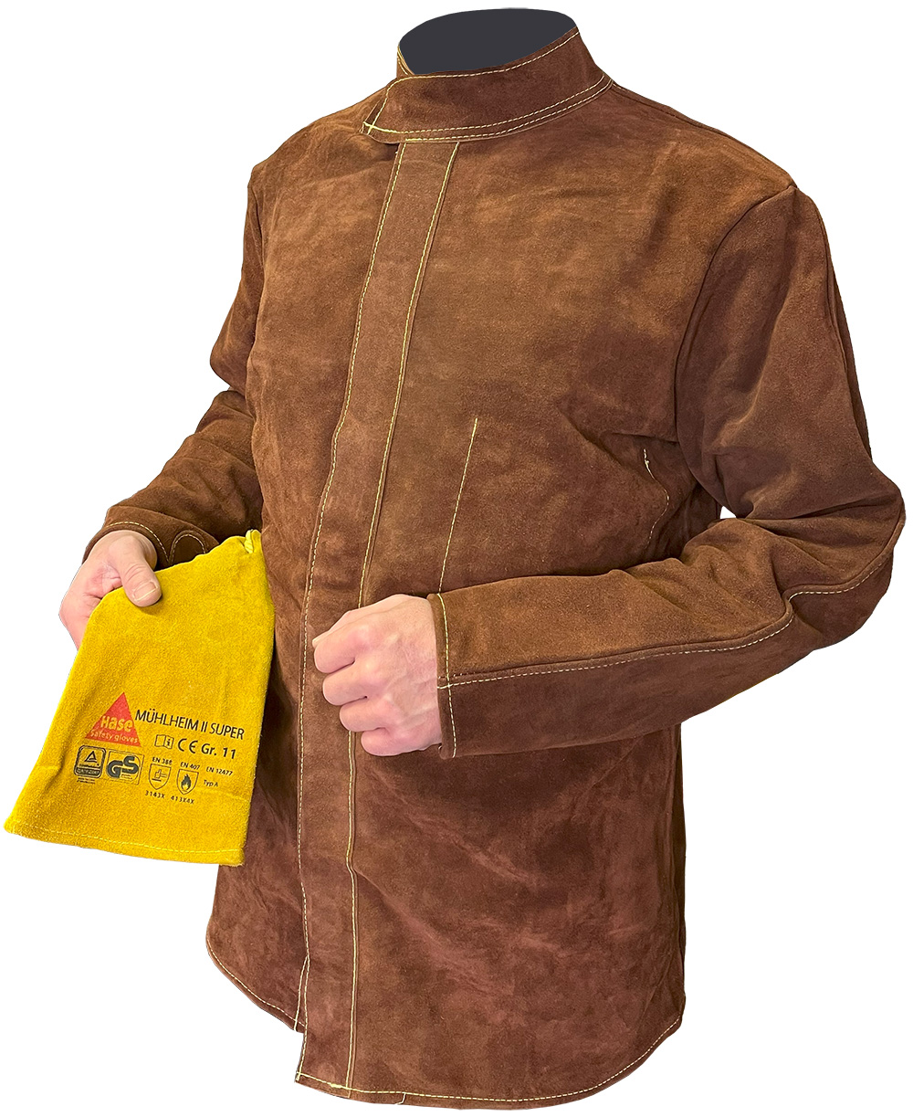 HASE Schweißerjacke "York Brown" Nr. 694500