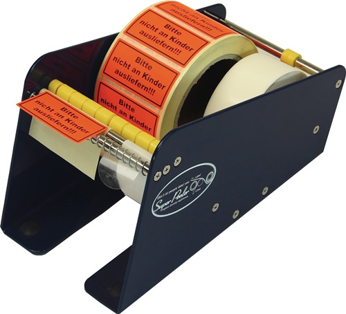 Etikettenspender L x B x H mm Nutzbreite max. 112,5 mm max. D.170 mm