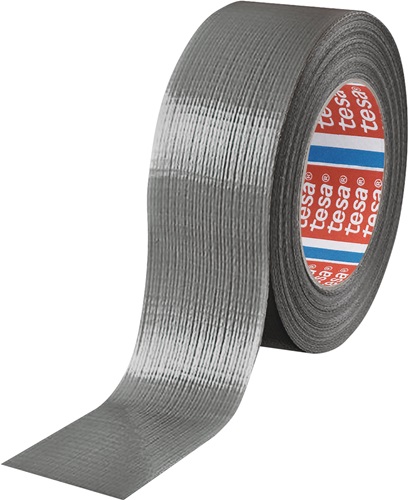 Gewebeband Univ.duct tape 4613 mattsilber L.50m B.48mm Rl.