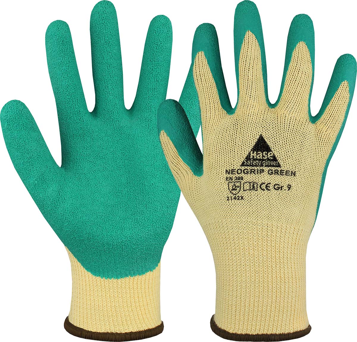 HASE Montagehandschuh "Neogrip Green" Nr. 402650, VPE: 10 PA