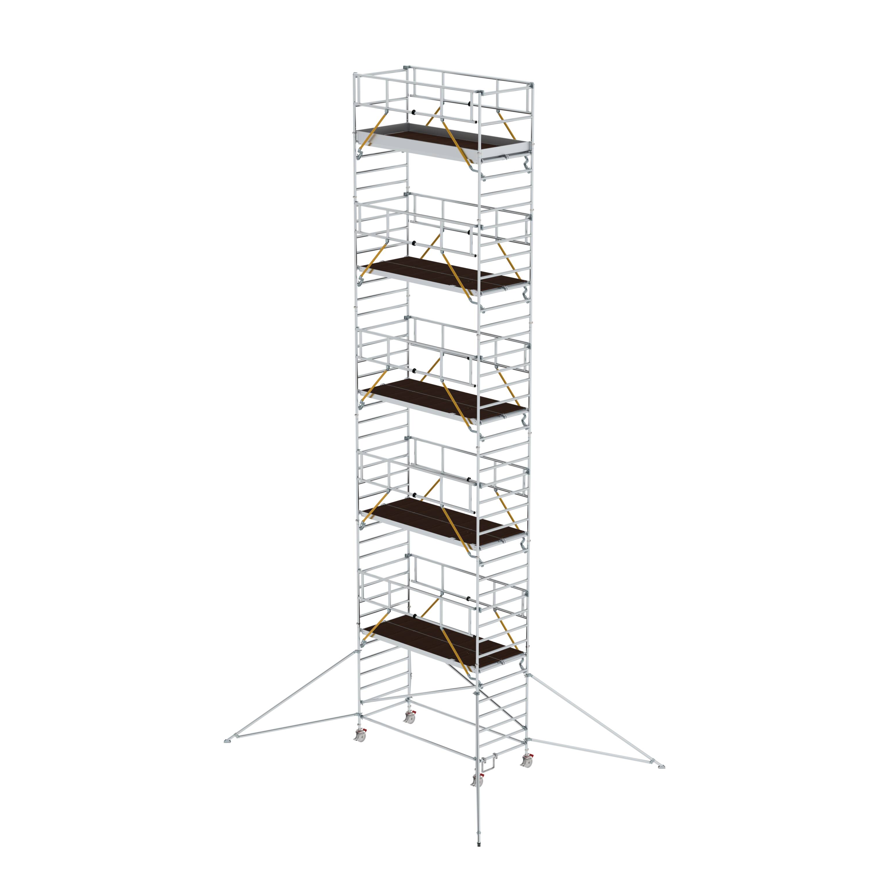 MUNK Rollgerüst SG 1,35 x 3,0 m mit Ausleger & Doppel-Plattform  