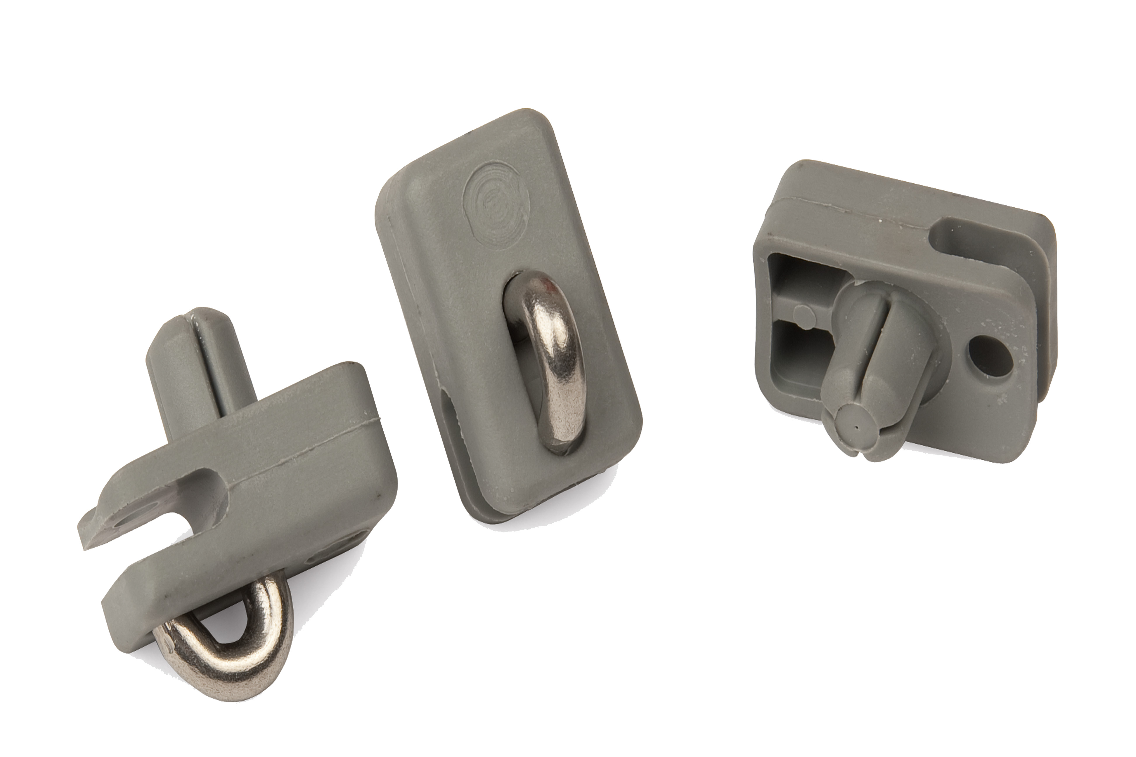 PE-Spanndrahthalter mit Edelstahl-Haken