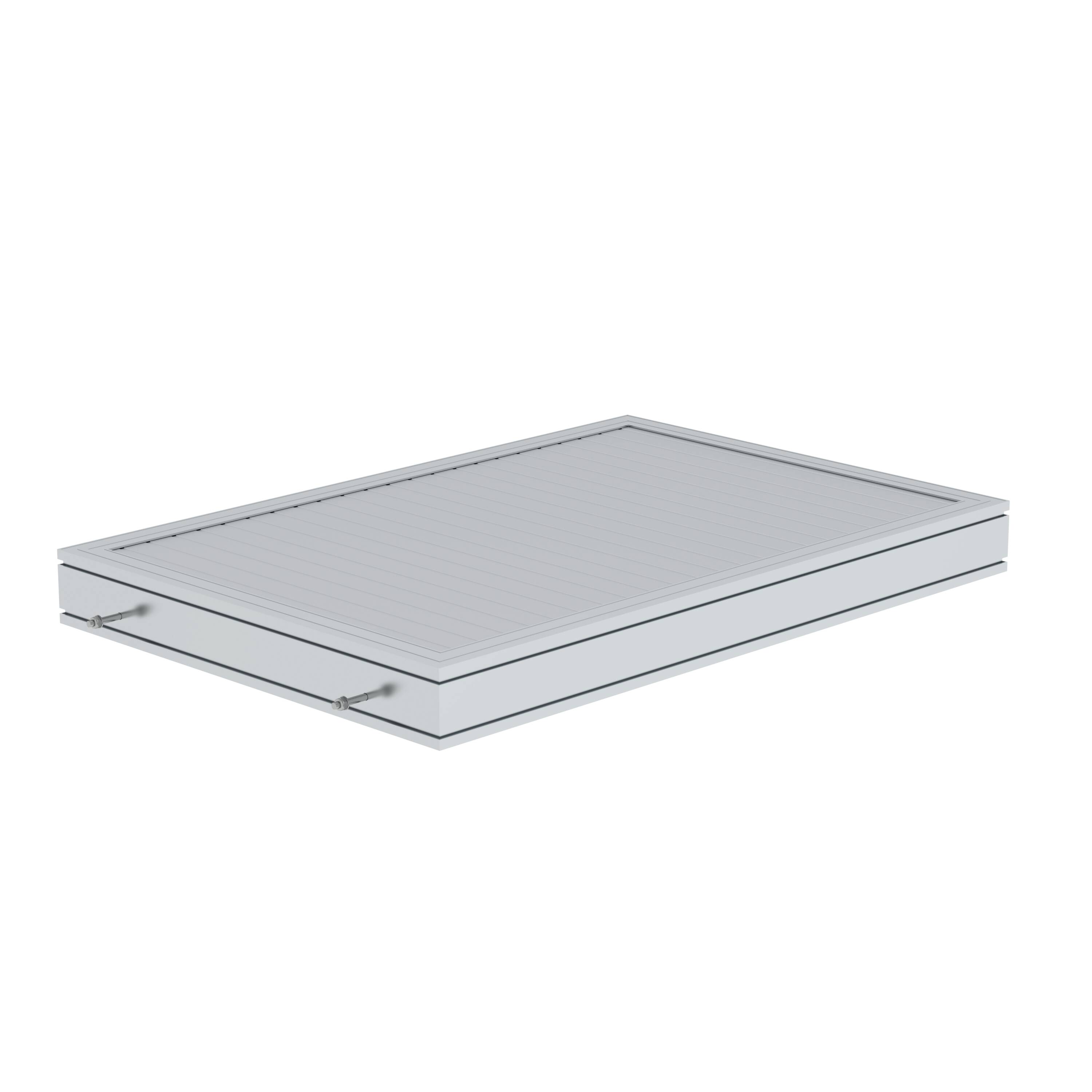 MUNK Plattform Aluminium geriffelt